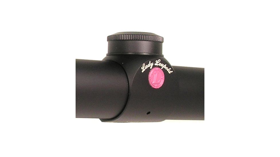 Leupold VX-I 3-9x40 Lady Leupold Rifle Scope, Matte Black w/ Pink Leupold Emblem, Duplex Reticle LEU91394 