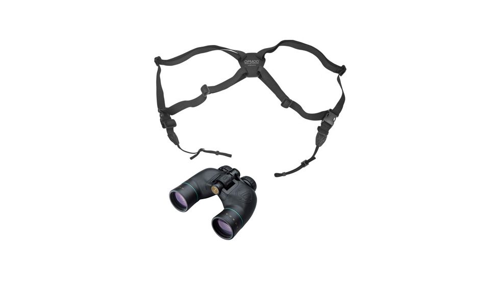 Leupold Rogue 10x42mm Porro Prism Waterproof Binocular, Black 67630 w/ OPMOD ABH 1.0 Limited Edition Binocular Harness