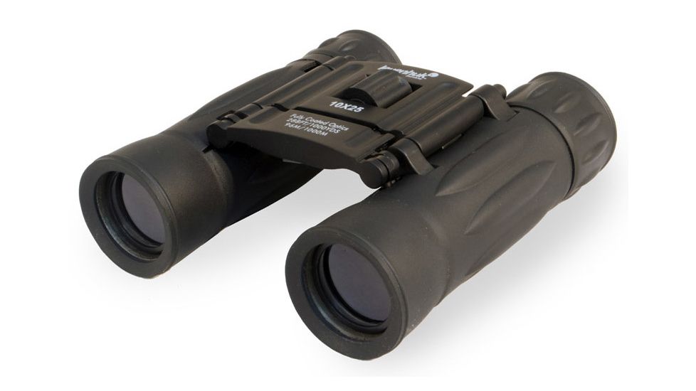 Levenhuk Atom 10x25 Binoculars, Black, Medium 67676