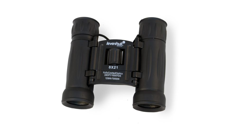 Levenhuk Atom 8x21 Binoculars, Black, Medium 67675
