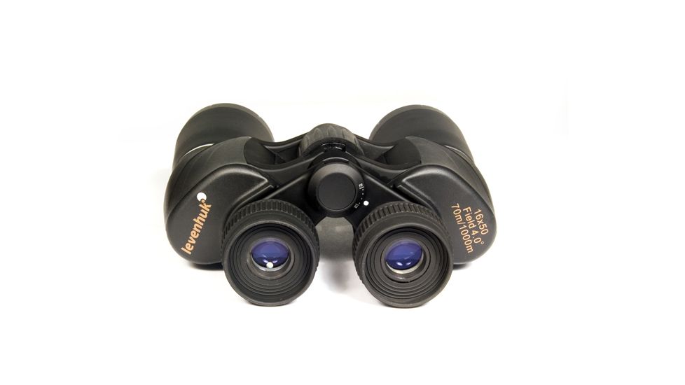 Levenhuk 16x50mm Bino PLUS Binoculars, Black, Medium 49150