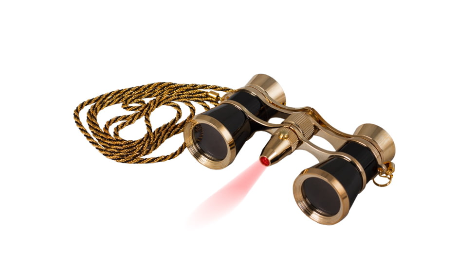 Levenhuk Broadway 325F Opera Glasses, Black