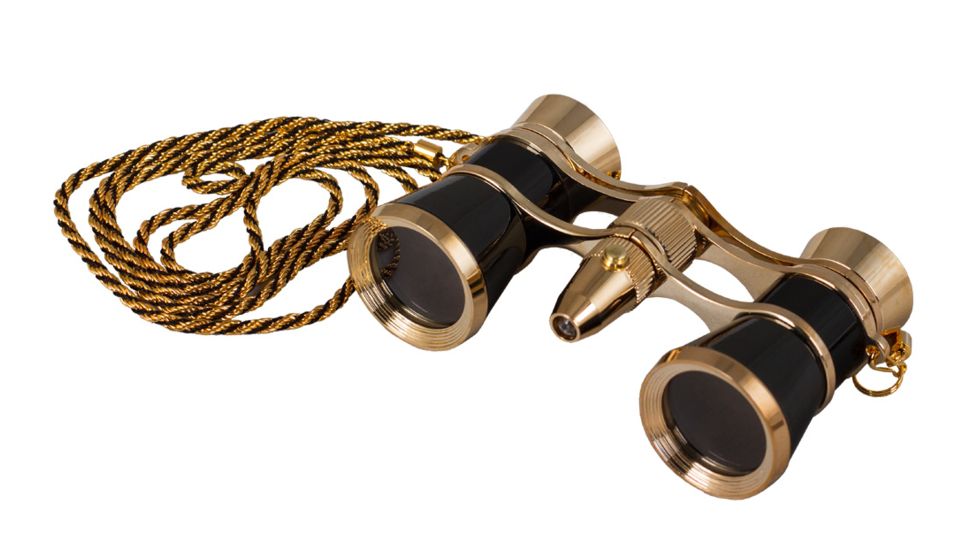 Levenhuk Broadway 325F Opera Glasses, Black