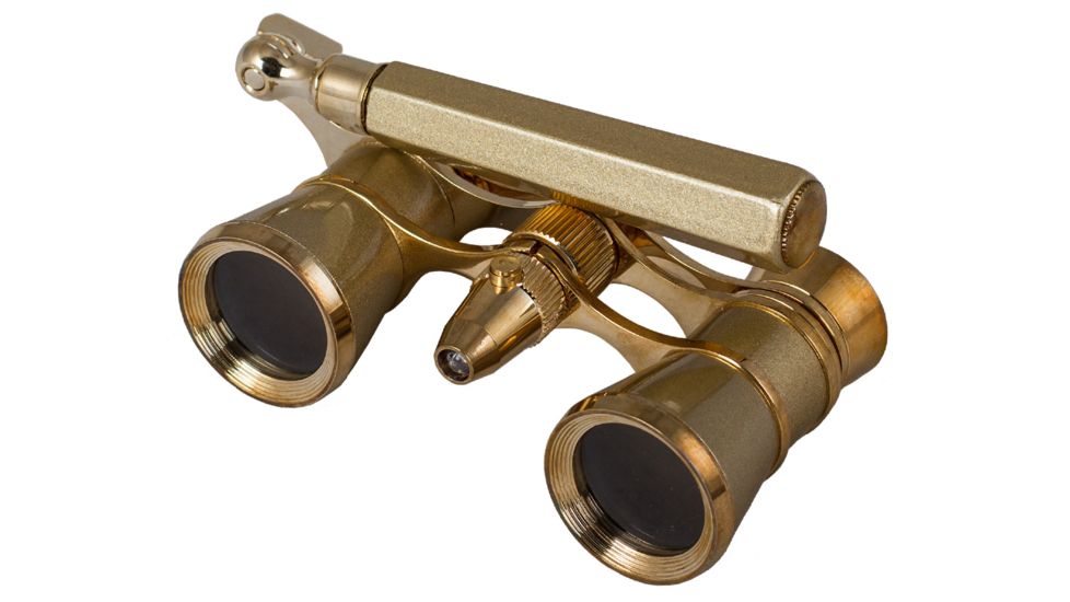 Levenhuk Broadway 325N Opera Glasses, Gold, Medium 28821