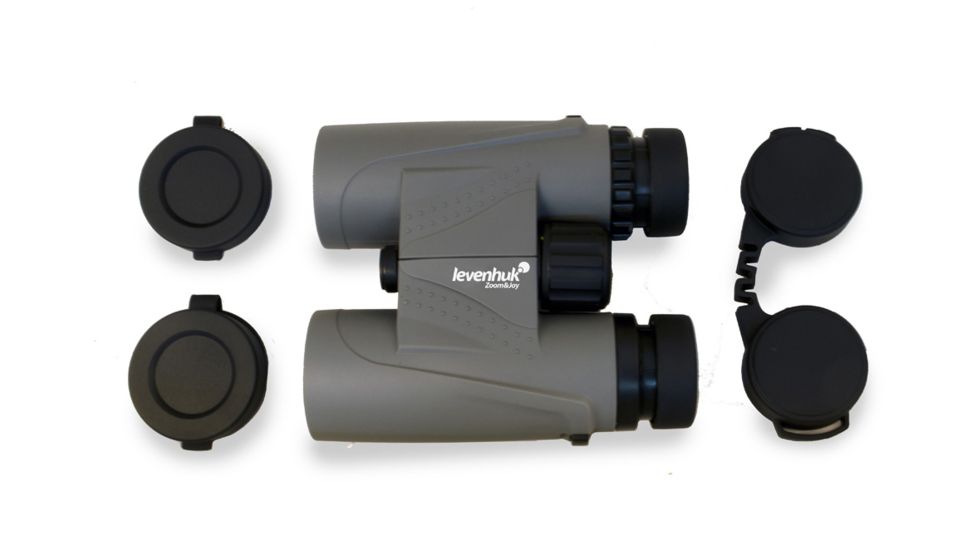 Levenhuk Karma PLUS 10x32mm Roof Prism Binocular, Gray, 5.3 x 5 x 1.9, NSN N, 67709