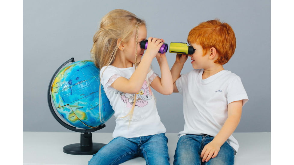 Levenhuk Rainbow 8x25 Lime Binoculars, Lime, Small 67691