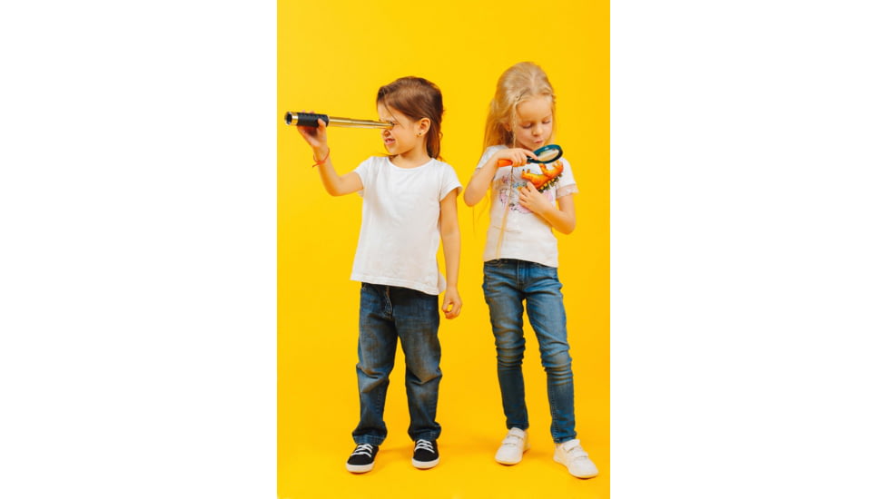 Levenhuk Spyglass SG2 Spotting Scope, Gold/Brown, Large, 70751