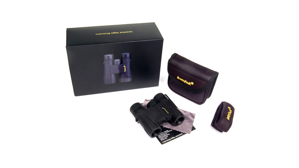 Levenhuk Vegas Binoculars, Black, Medium 49143