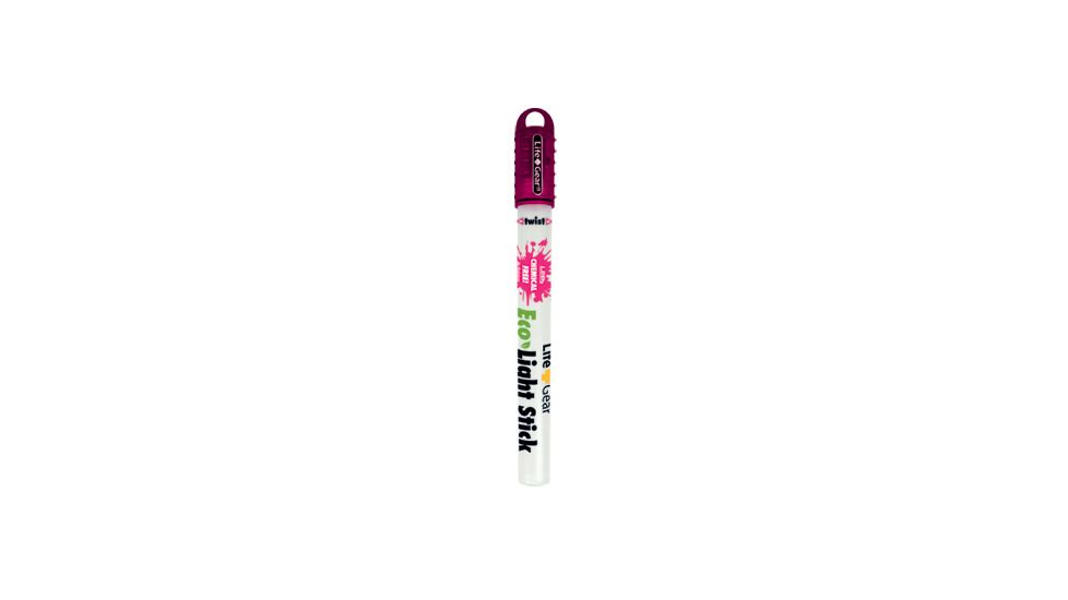 Life Gear Glow LED Eco Light Stick with Flasher, Pink LG502