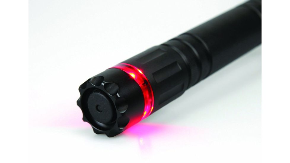 Life Gear Highland Series 1000 Lumen Tactical Flashlight with Red Flasher