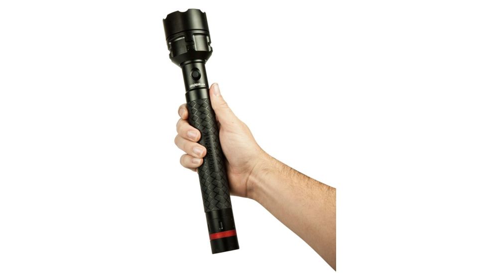 Life Gear Pro Series 750 Lumens Red Alert Flashlight, Black LG21-60576-BLA