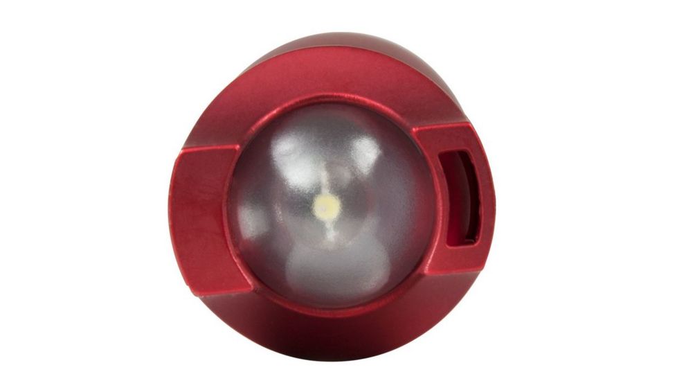 Life Gear Search Light 500 Lumens Flashlight with Emergency Signaling Beacon, Red AA35-60573-RED