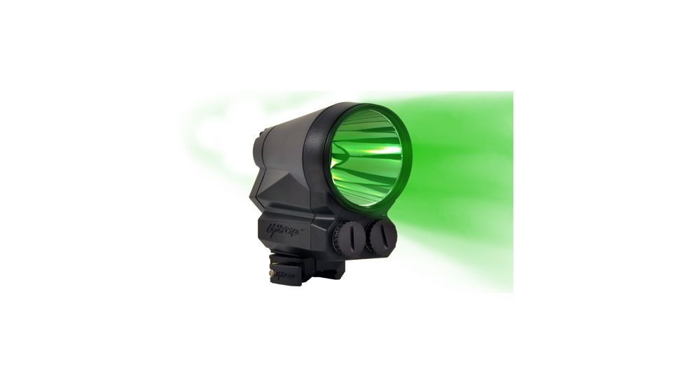 Lightforce Performance Lighting PRED9X-RED with intense green LED, Black, PRED9X-GREEN-GJQC