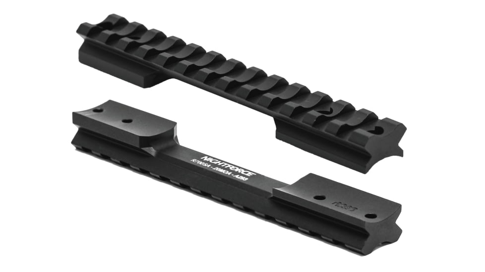 NightForce STND Savage 64 Duty Base, 1913 Mil-Std, 0 MOA, Black, Full-Size, A333