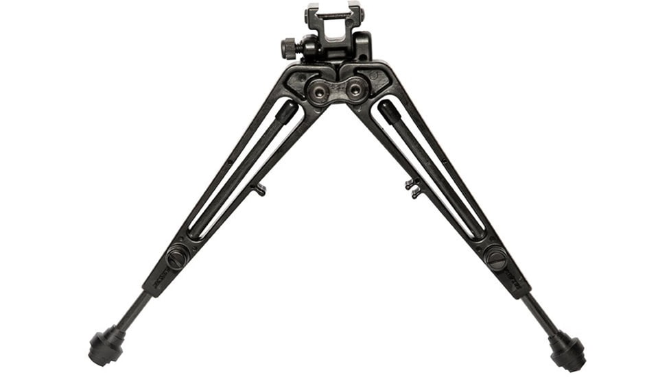 Limbsaver True-Track 10 Firearm Bipod, Picatinny Rail Attachment, Black, 12650