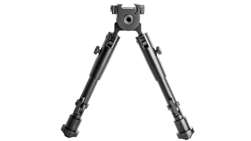 Lion Gears Scout-Pod Tactical Button-Lock Folding Bi-pods with Integrated Picatinny/Weaver Mounting Deck, 7.3 - 9in, LG-SP-BL07