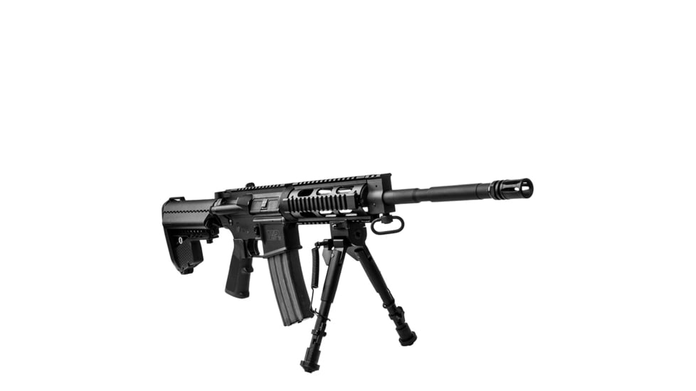 Lion Gears Scout-Pod Tactical Spring-Lock Folding Bi-pods with Integrated Picatinny/Weaver Mounting Deck, 7.3in - 9in, LG-SP SL07