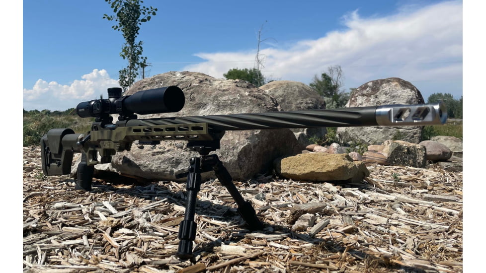 Lucid 4.5-18x44 Mil/Mil FFP Rifle Scope, 30mm Tube, Etched Glass Reticle, Black, L-MLX-451844