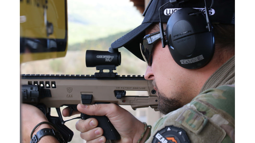 Lucid M7 Micro Dot 2 MOA Dot 25 MOA Circle Black