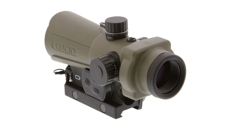 Lucid Optics HD7 Gen III 1x34mm Reflex Red Dot Sight, Variable Reticle, Tan L-HD7-TAN