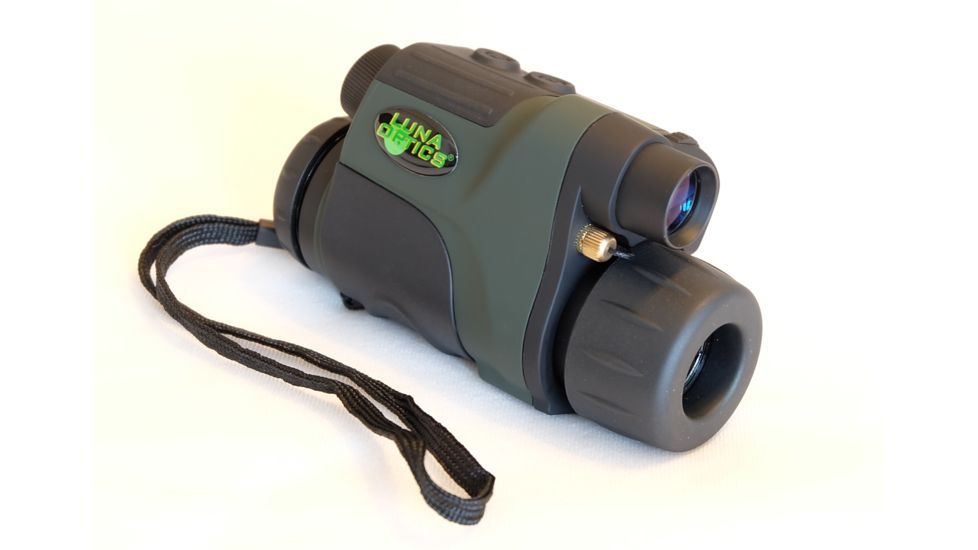 Luna Optics Digital Day/Night Monocular with Color HIGH RESOLUTION Display and VIDEO output 2x24, GREEN/BLACK, LN-DM2-HRV
