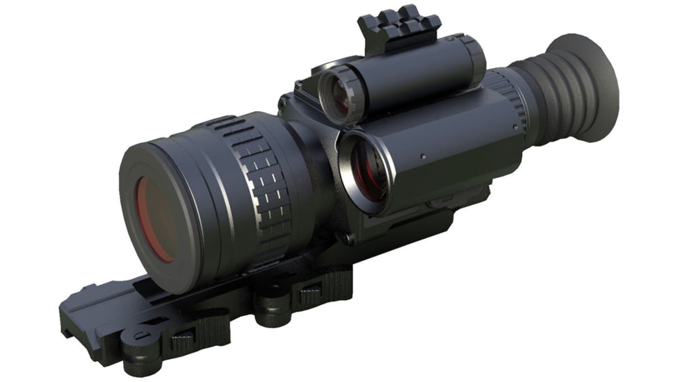 Luna Optics Digital G-3 Day/Night Riflescope 6-36x50, Q-HD, Full HD, 763 Yard Laser Rangefinder, Black, LN-G3-RS50-LRF