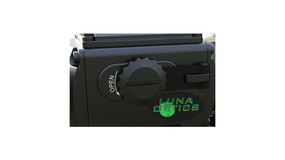 Luna Optics Digital G-3 Day/Night Riflescope 6-36x50, Q-HD, Full HD, 763 Yard Laser Rangefinder, Black, LN-G3-RS50-LRF