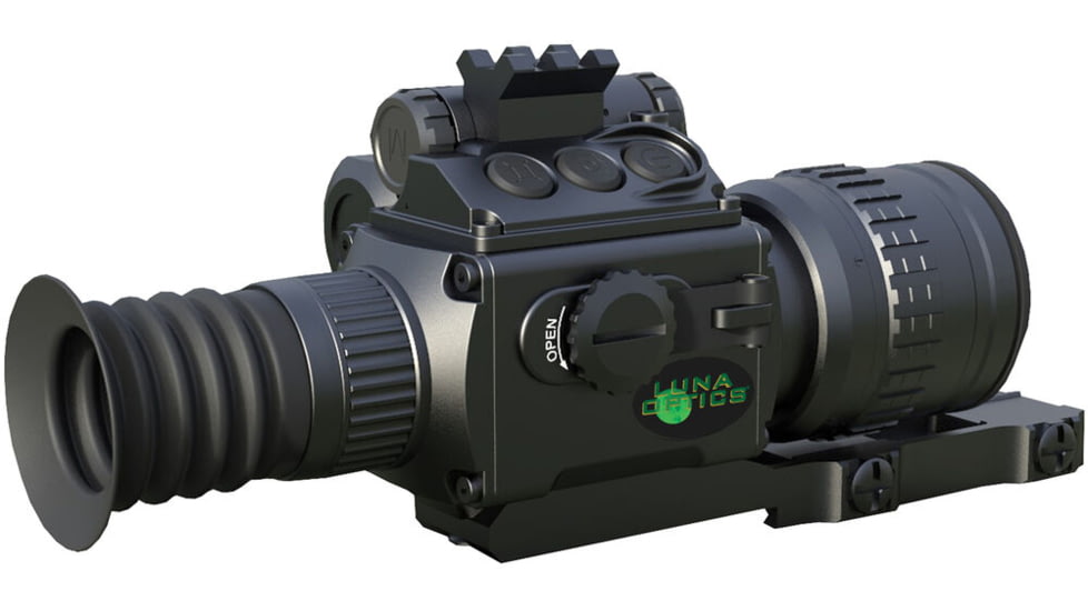 Luna Optics Digital G-3 Day/Night Riflescope 6-36x50, Q-HD, Full HD, 763 Yard Laser Rangefinder, Black, LN-G3-RS50-LRF