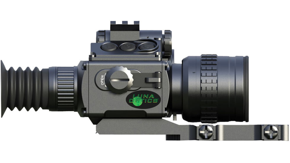Luna Optics Digital G-3 Day/Night Riflescope 6-36x50, Q-HD, Full HD, 763 Yard Laser Rangefinder, Black, LN-G3-RS50-LRF