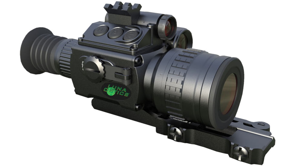Luna Optics Digital G-3 Day/Night Riflescope 6-36x50, Q-HD, Full HD, 763 Yard Laser Rangefinder, Black, LN-G3-RS50-LRF