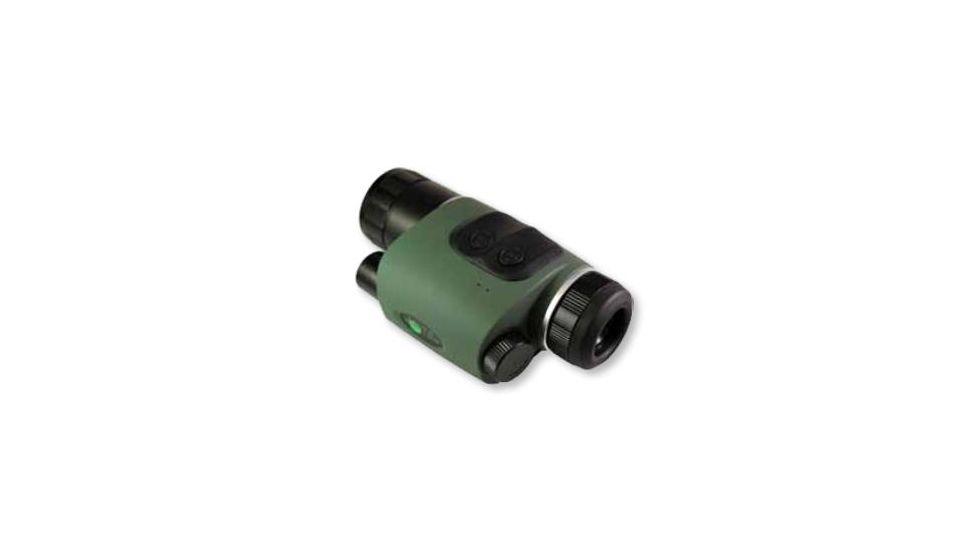 Luna Optics Gen-1 3x42 Wide-View Compact Waterproof Night Vision Monocular,Black LN-NVM3-HR