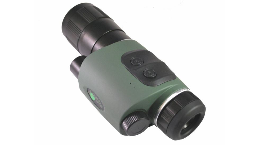 Luna Optics Gen-1 5x50 Wide-View Waterproof Night Vision Monocular,Black LN-NVM5-HR