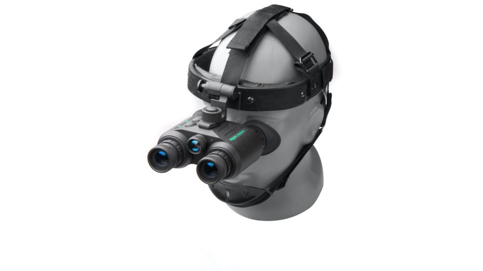 Luna Optics Gen-1 Night Vision Goggles, Head-Mask, 4x, 40 Degrees, Black, LN-PBG1M-S