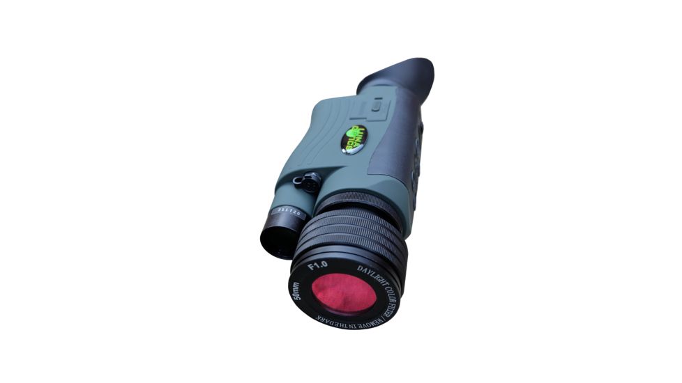 Luna Optics Digital G2 Day &amp; Night Vision Monocular, 6-30x50mm, Digital, Built-In IR Illuminator, Green/Black, LN-G2-M50