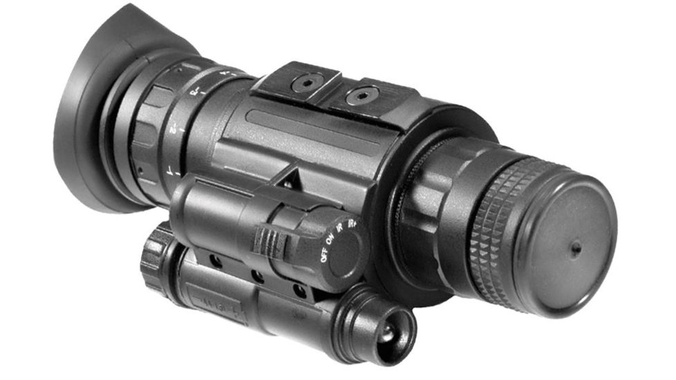 Luna Optics Gen-2P 1x26 AA Mini Night Vision Monocular,Black LN-EM1-MS
