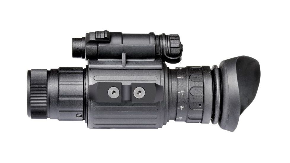 Luna Optics Gen-2P 1x26 AA Mini Night Vision Monocular,Black LN-EM1-MS