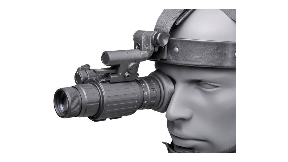 Luna Optics Gen-2P 1x26 AA Mini Night Vision Monocular,Black LN-EM1-MS