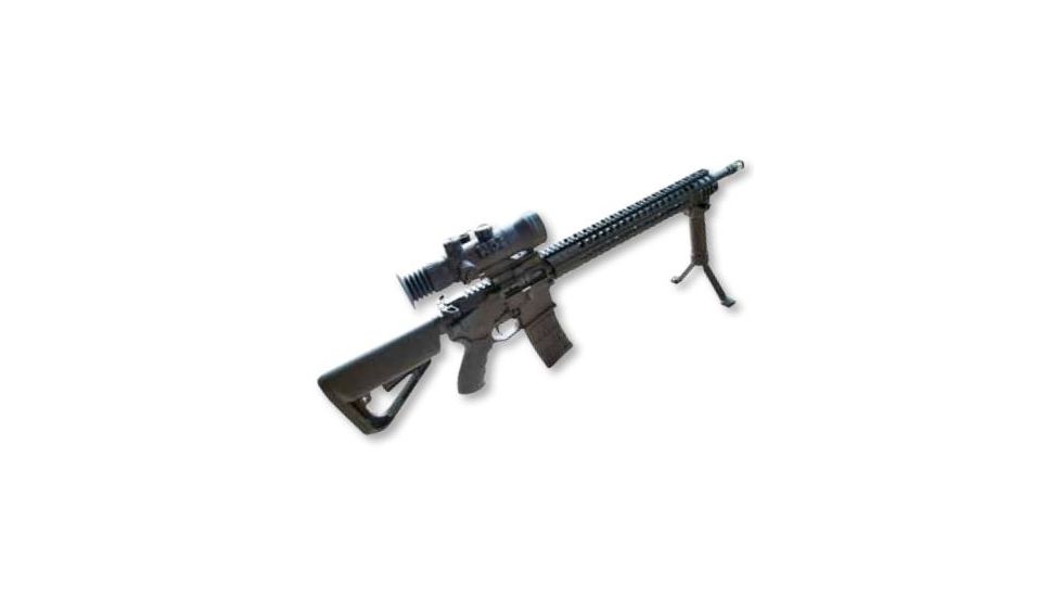 Luna Optics Gen-3 3x54 Compact Special Purpose Night Vision Rifle Scope w/Illum Mil-Dot Reticle,L3 WP Tube,Black LN-SPRS-3-MINI-WP