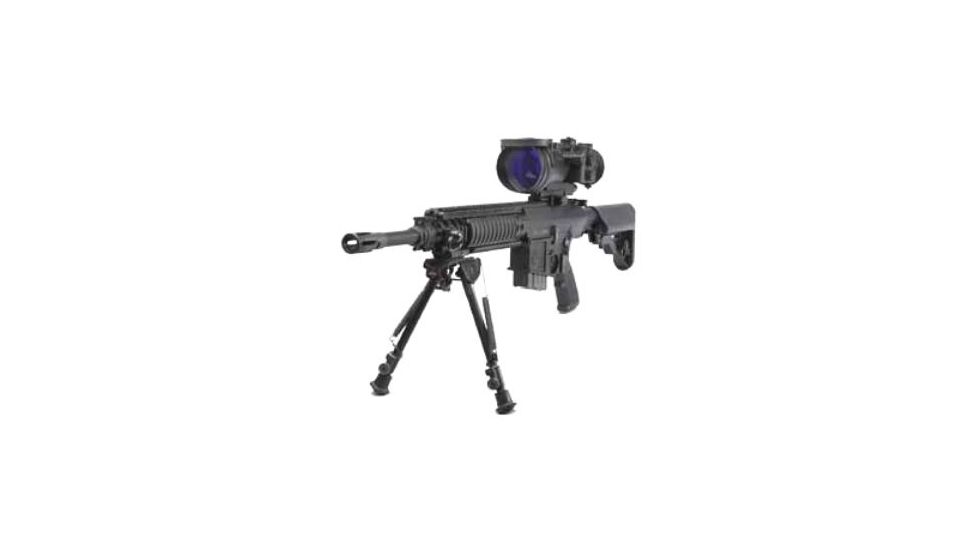Luna Optics Gen-3 4x72 Special Purpose Night Vision Rifle Scope w/Illum Mil-Dot Reticle,L3 WP Tube,Black LN-SPRS-4-WP