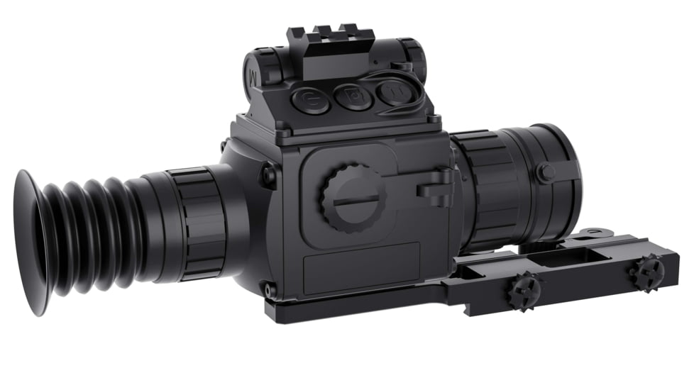 Luna Optics Quantum Elite 3.5-21x35mm Digital Day/Night Riflescope, 4K Video Resolution, Black, LN-QE-RS35