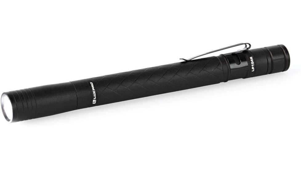 LuxPro LP1042 Tactical Penlight 140 Lumens Aluminum Black AAA