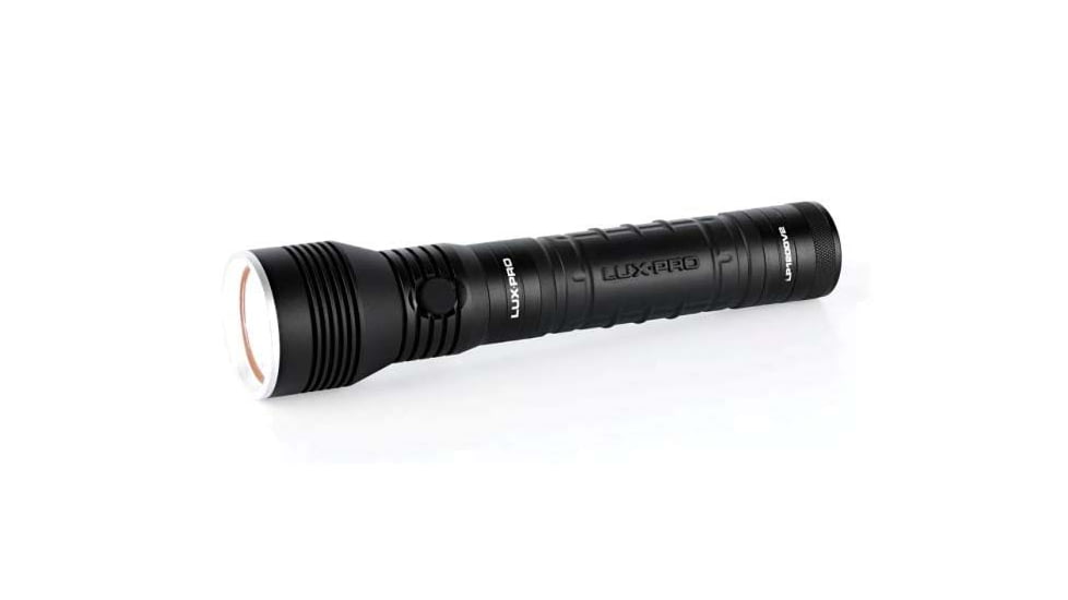 LuxPro LP1200V2 Long Range Heavy Duty 290/775 Lumens Aluminum Blac