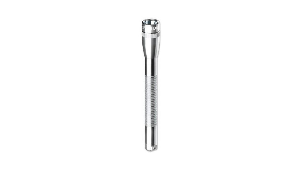 MagLite Mini 2 Cell AAA Incandescent Flashlight, Silver, Blister Pack, M3A106