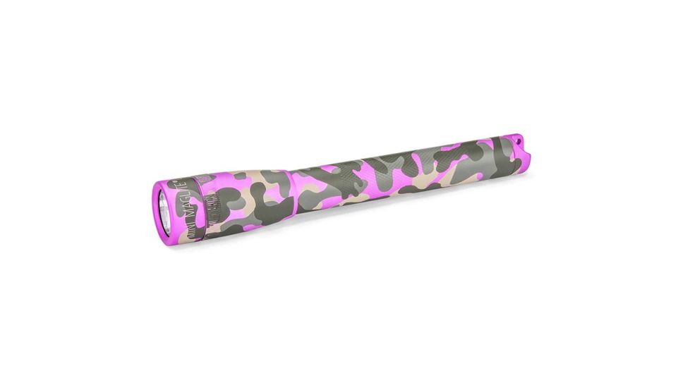 Maglite 2 Cell AA Mini LED Flashlight, Pink Camo SP22RZ7