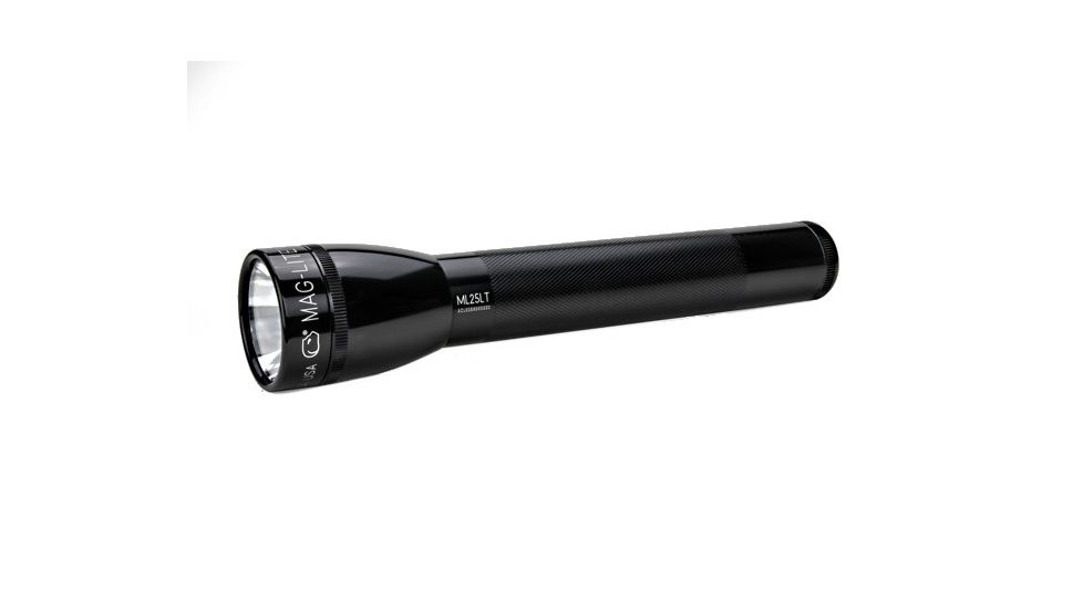 Maglite 3 Cell C Maglite Led Flashlight Display Box, BLACK, Mid Size ML25LT-S3015