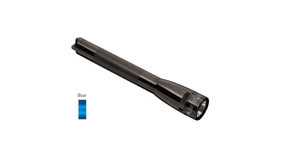 Maglite LED Mini Maglite 2-Cell AA Pro Flashlight, Presentation Box, Blue SP2P117