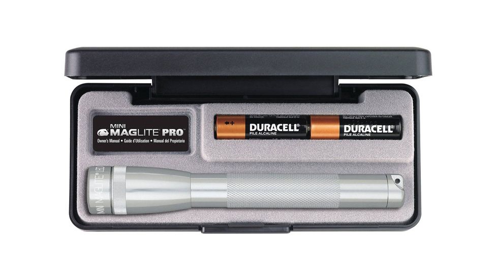 Maglite Mini Mag LED Pro Plus, Silver, Presentation Box 96441