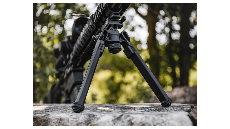 Magpul Industries Bipod for A.R.M.S. 17S, Black, MAG951-BLK