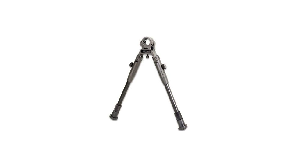 Global Military Gear Barrel Mounted Bipod, Black
