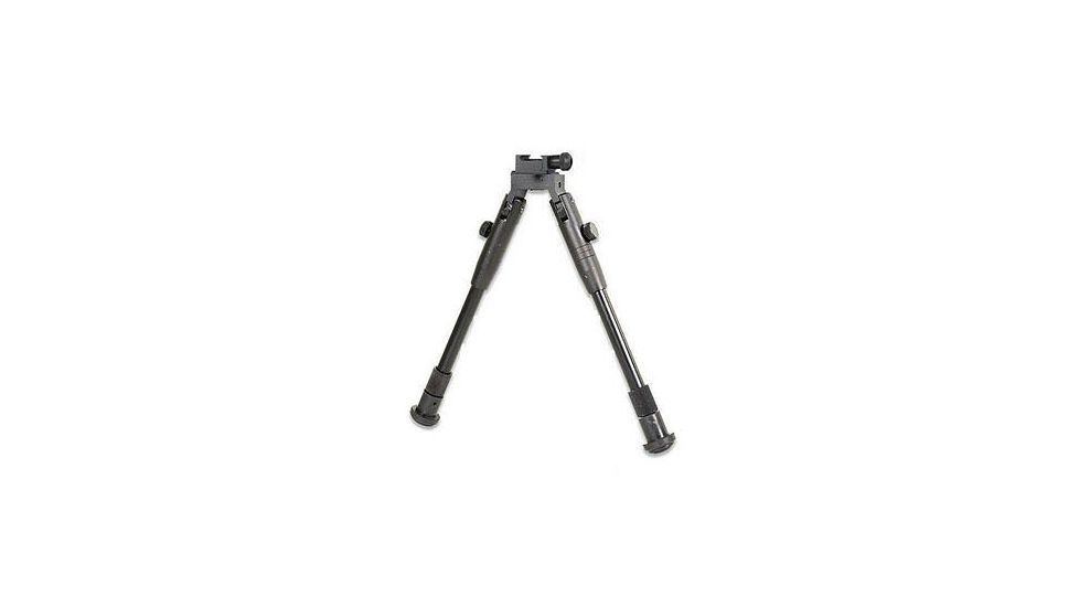 Global Military Gear Bipod Fits Pic/Weaver Mount, Black GMBPW